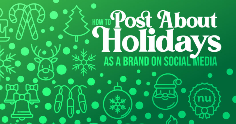 post about holidays as a brand on social media