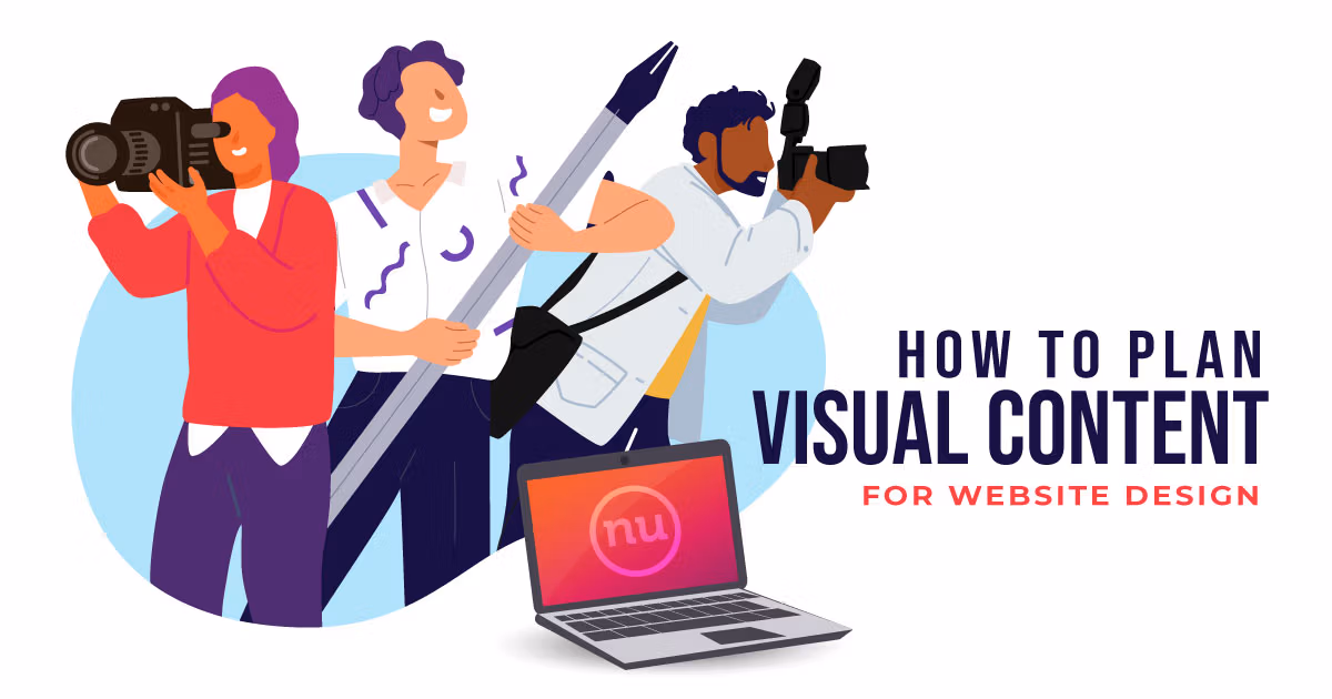 “How to Plan Visual Content Production for Website Design”