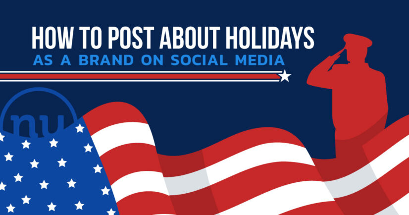 post about holidays as a brand on social media