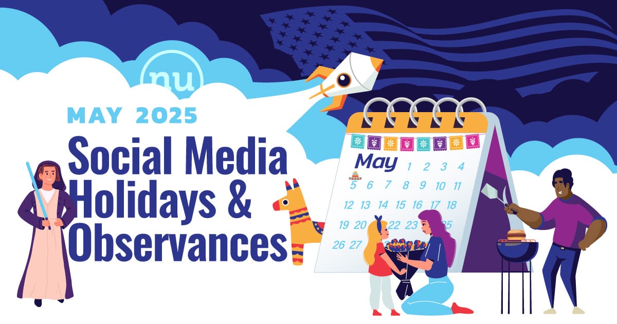 “May 2025 Social Media Holidays & Observances”