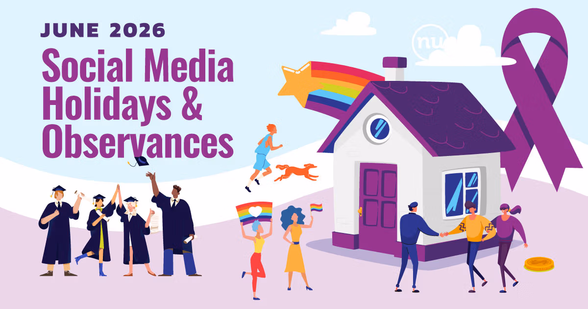 “June 2026 Social Media Holidays & Observances”
