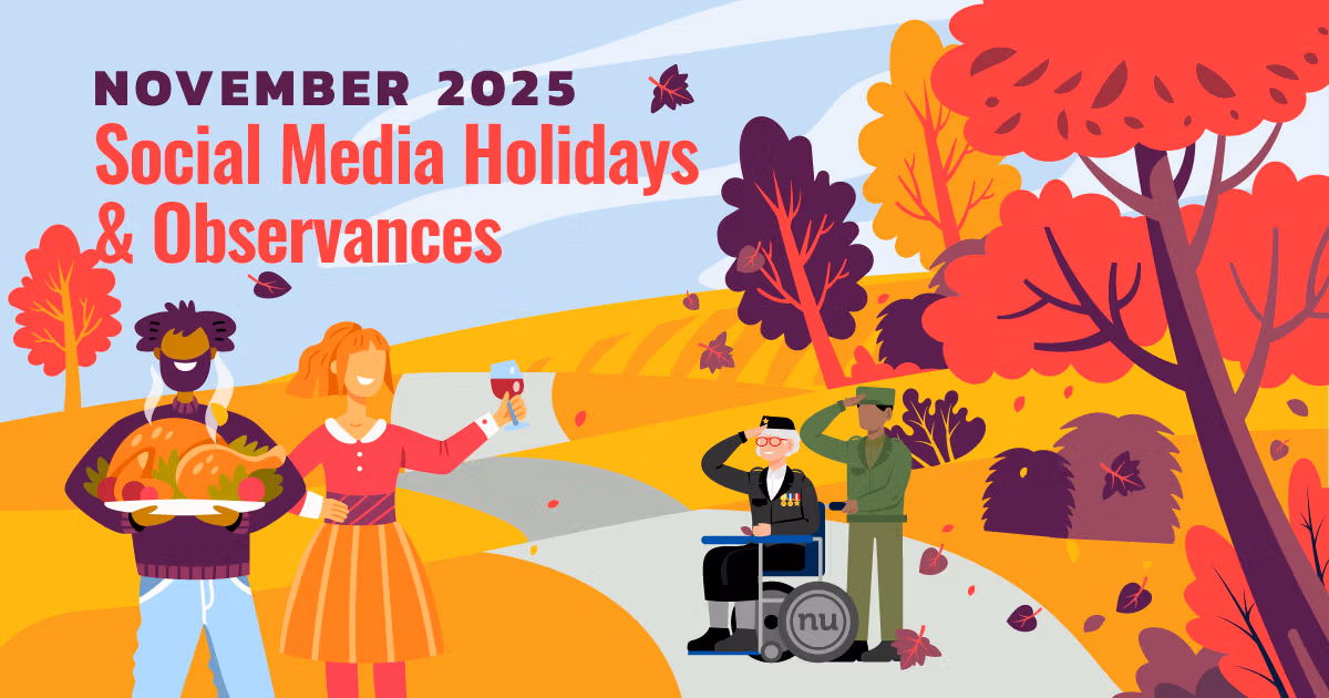 “November 2025 Social Media Holidays & Observances”